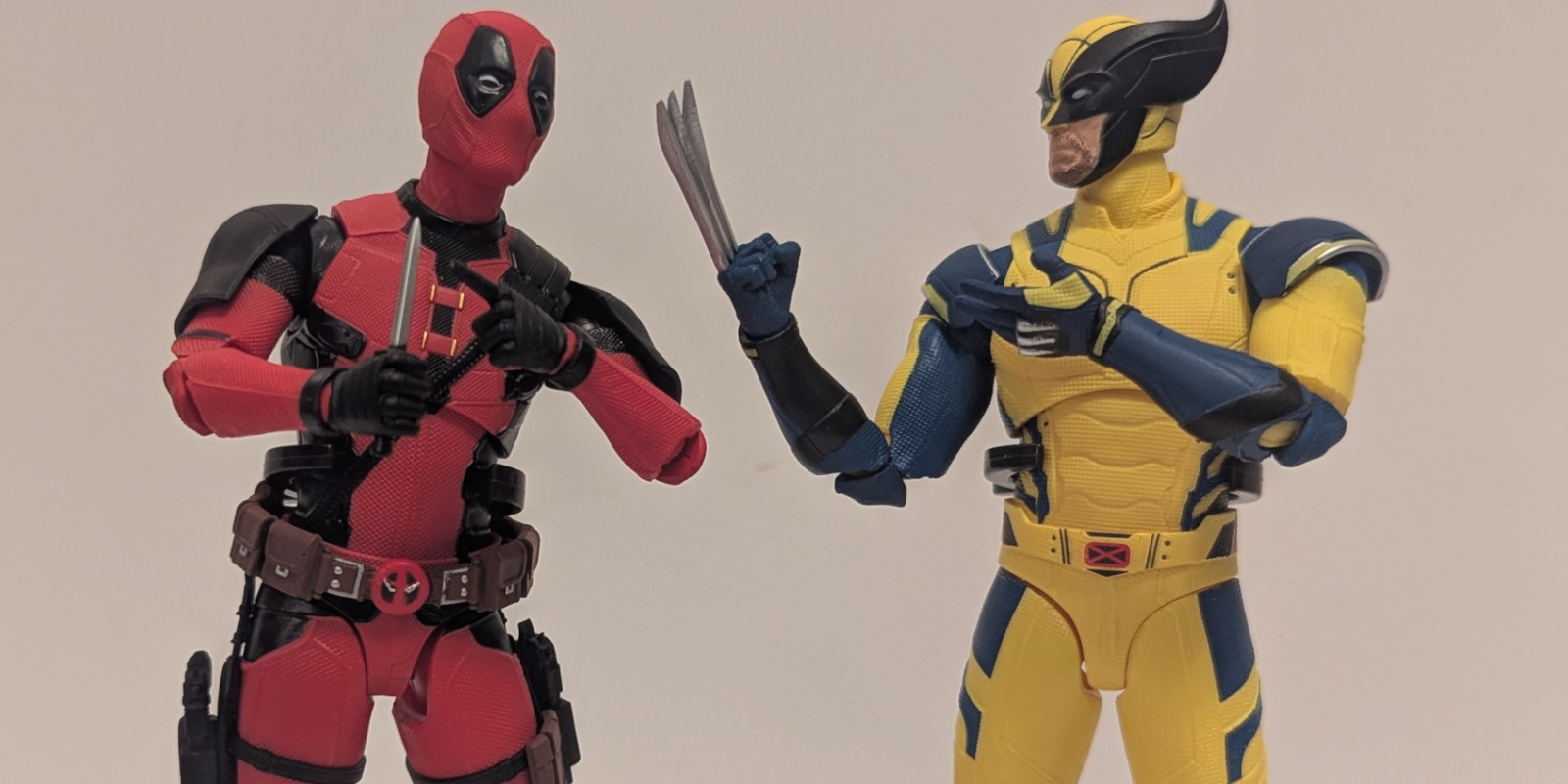 ZD Toys Deadpool & Wolverine figures