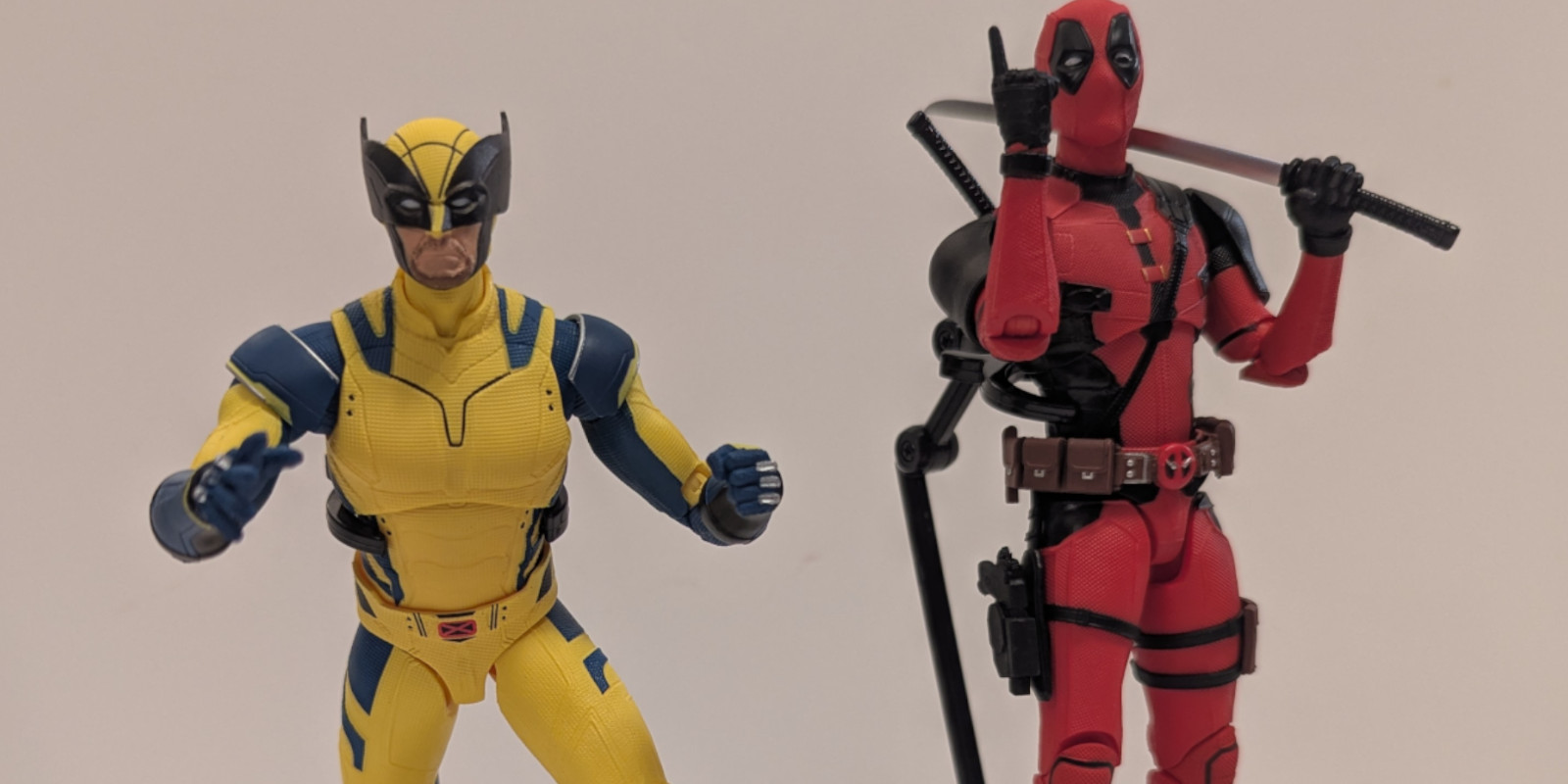 ZD Toys Deadpool & Wolverine figures