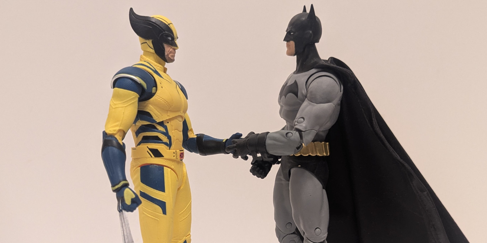 ZD Toys Deadpool & Wolverine Wolverine and McFarlane Toys DC Multiverse Batman Reborn