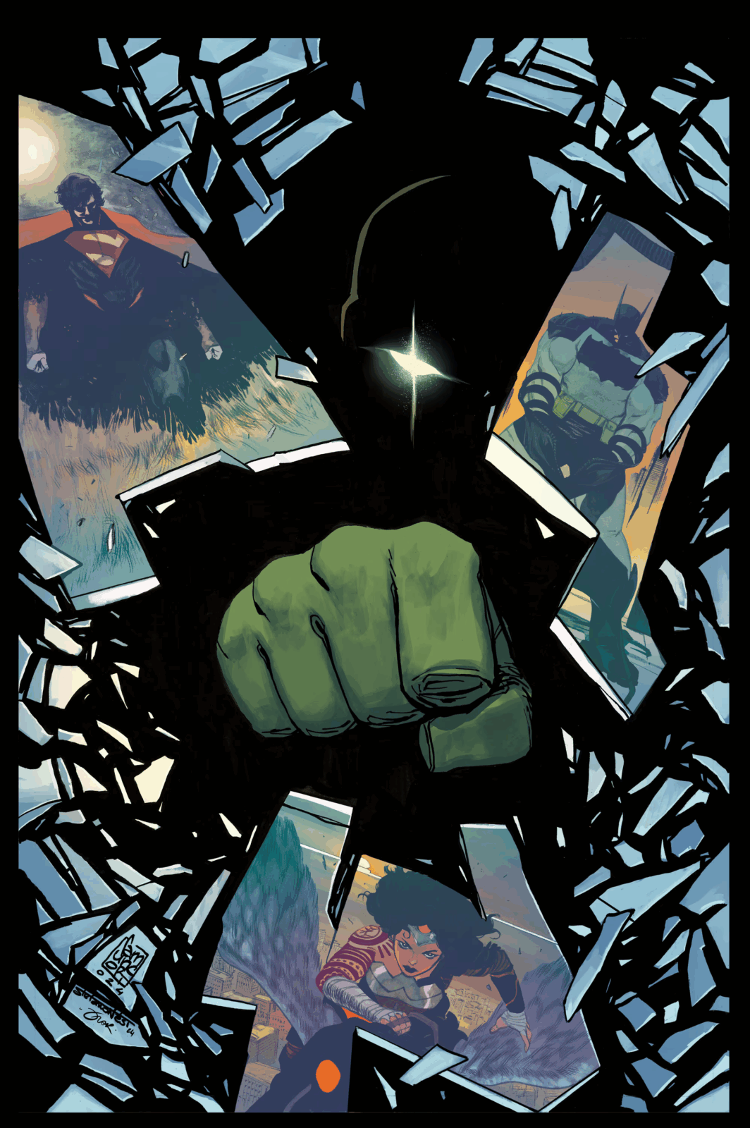 DC All In/Absolute Universe 2025 FCBD cover art