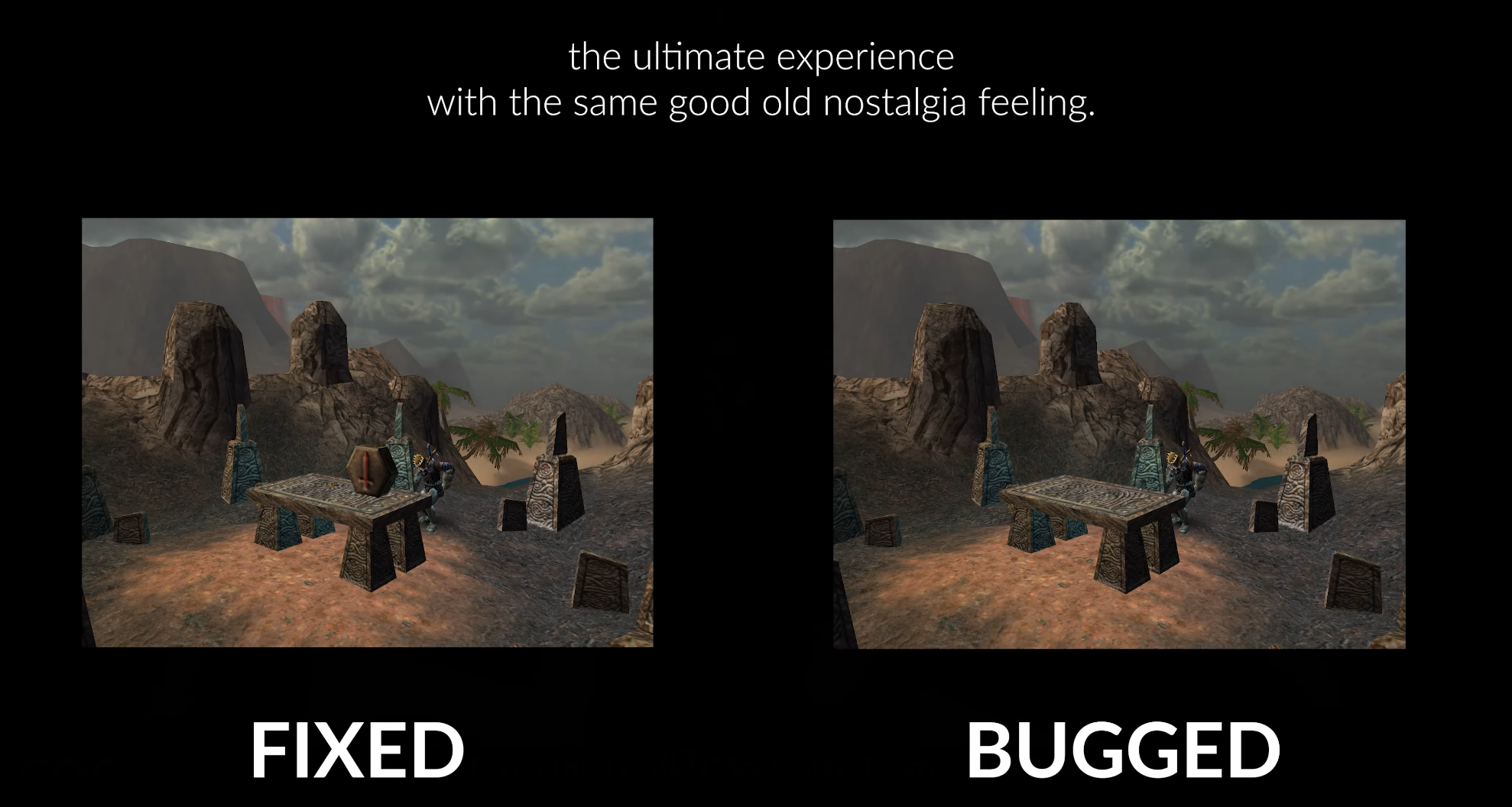 Screenshot showing a fixed bug relating to a Rune in Ultima IX: Ascension